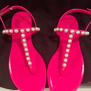 Stuart Weitzman jelly sandals